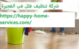 شركة تنظيف فلل في الفجيرة